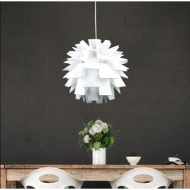 Oriel Lighting-Ziggy 43cm Acrylic Retro Pendant Light